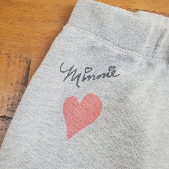 DISNEY Minnie Mouse Gray Parachute Pants Sweatpants 2T - Picture 3 of 6